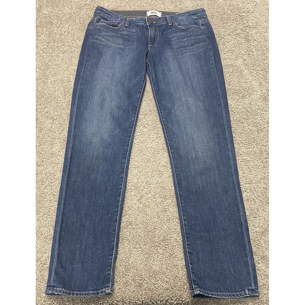 Paige Jimmy‎ Jimmy Skinny Jeans Medium Wash Women's 28 - actual Size 32x30
